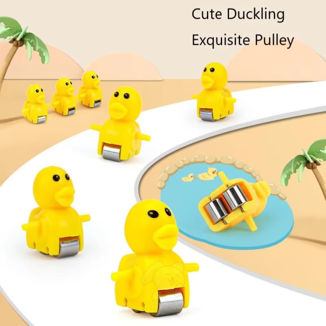MiniExplorer Penguin Track Toys for Kids - Small Penguins Stair Climbing Toys for Kids, Escalator Toy with Lights and Music - 3 Penguins Included (Penguin Track Slide)