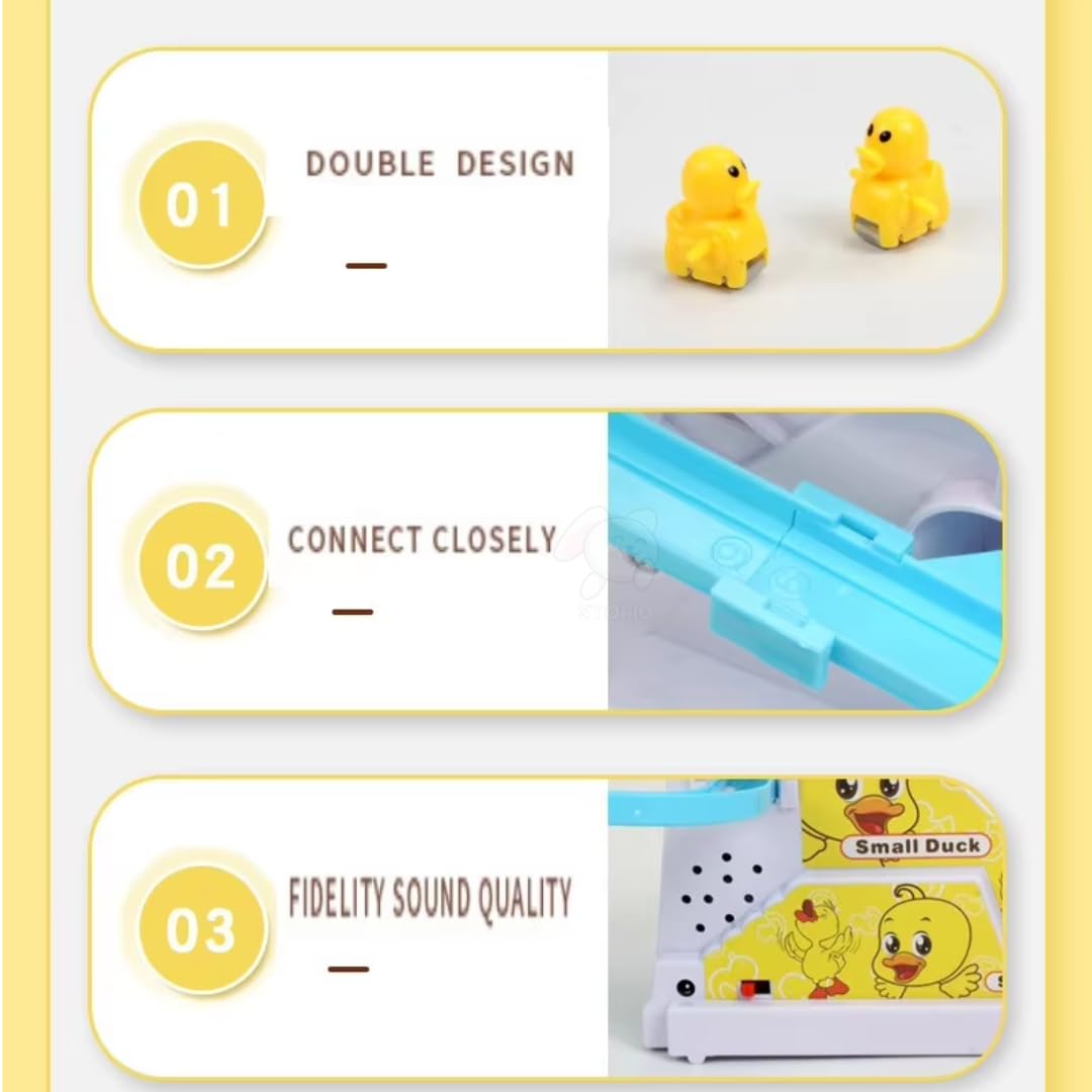 MiniExplorer Penguin Track Toys for Kids - Small Penguins Stair Climbing Toys for Kids, Escalator Toy with Lights and Music - 3 Penguins Included (Penguin Track Slide)